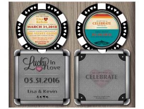 Poker Wedding Invitations